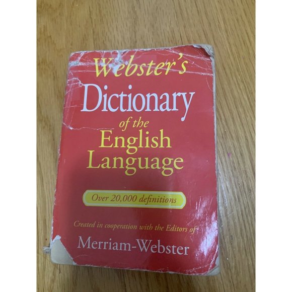 Like New Book Websters Spanish - English Dictionary - Picture 3 of 8
